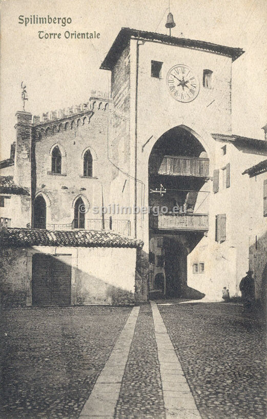 Spilimbergo, Torre Orientale 1909.jpg